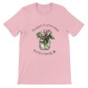 T-Shirt„Bouquet of primroses“ with Japanese translation, regular fit premium crewneck shirt, graphic flowery herb print,glass ja