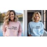 Next Stop „Moscow“ Sweatshirt, „Your Destination“ minimalist crewneck shirt, Cyrillic characters hoodie, graphic sweater for tra