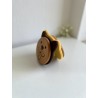 Dog Wooden Felt Coasters, Set of 2 pcs, Dog Sitter Gift, Cool Doggy stuff, Dog-themed party supplies, Puppy Lover Accessories