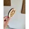 Kitsune Fox Face Wooden Felt Coasters, Set of 2 pcs, 5th wedding anniversary gift, 7th anniversary present