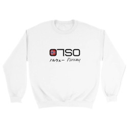 Oslo Norway Sweatshirt, Choose your city“ jumper, unisex minimalist style sweater, graphic crewneck shirt, Japanese kanji kataka