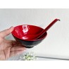 Custom Japanese Style Miso Soup Bowl Set – Personalized Engraved Spoon & Chopsticks with Name, Unique Kitchenware Gift, Rice Bow