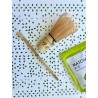 Personalized Matcha Whisk & Scoop Spoon, Set of 2 pcs, Your name in Japanese, Green Tea Lover Gift