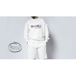 Tokyo Japan sweatshirt, „Choose your city“ jumper, unisex minimalist style sweater, graphic crewneck shirt, Japanese kanji katak