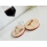 Glass & Bottle of Wine Wooden Felt Coasters, Set of 2 pcs, 5th wedding anniversary gift, 7th anniversary present, Cabernet Sauvi