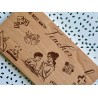 Mathematics Teacher Personalized Breakfast Board, Math Tutor Retirement present, Math teacher gift, healthy snack, meal prep cut