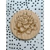 Succulent Cactus Wooden Coasters, Set of 5 pcs, 5th wedding anniversary gift, 6th anniversary present, Teacher retire