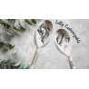 Engraved Spoon with Beautiful Female Face, Custom Quote or Name Spoon For Family & Friends, Housewarming Gift, Gift For Baking E