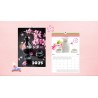 Japanese Sake Flip Wall Calendar 2025, traditional rice drink photography, Nippon signature alcoholic fermented beverage, poster