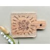 Wooden Coaster „Mother“ in 18 different languages, in the shape of a mini cutting board, stay at home mom, mothersday gift