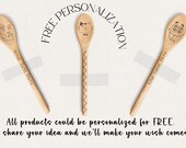 Set Cucchiai in Legno Personalizzati: Inciso, Regalo Coppia, Save the Date thumbnail 9