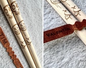 Custom Engraved Maple Drumsticks: Personalized Musician Gift thumbnail 5