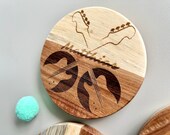 Personalized Wooden Coaster Bottle Opener: Music Lover Gift thumbnail 4