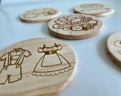 Oktoberfest Beer Wooden Coasters: Festival Gift Set (5 pcs) thumbnail 8