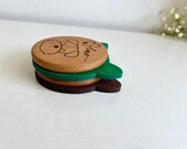 Honden Onderzetters met Oren: Houten Vilt Onderzetter Set thumbnail 9