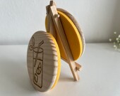 Lemonade Wooden Coasters: Citrus Drink Lover Gift, Set of 2 thumbnail 9