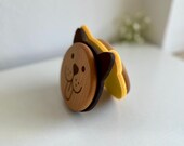 Dog Wooden Felt Coasters: Puppy Lover Gift, Set of 2 thumbnail 8