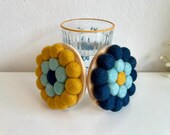 Sakura Wooden Coasters: Elegant Floral Table Decor, Set of 2 thumbnail 7