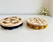 Sakura-Holzuntersetzer: Elegante Florale Tischdeko, Set à 2 thumbnail 10