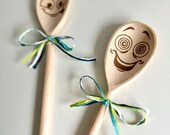 Personalized Wooden Spoon: Engraved Cake Smash Photo Prop thumbnail 6