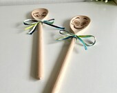 Personalized Wooden Spoon: Engraved Cake Smash Photo Prop thumbnail 9