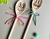 Personalized Wooden Spoon: Engraved Cake Smash Photo Prop thumbnail 7