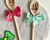 Personalized Wooden Spoon: Engraved Cake Smash Photo Prop thumbnail 5