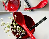 Custom Japanese Miso Soup Bowl Set: Engraved Spoon & Chopsticks thumbnail 10