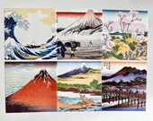 Engraved Chopsticks Gift Set: Personalized Wooden Stand, Fuji Rest, Ukiyoe Origami Wrap thumbnail 6