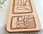 Engraved Bento Box Cutting Board: Japanese-Inspired Breakfast Platter thumbnail 2