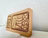 Engraved Bento Box Cutting Board: Japanese-Inspired Breakfast Platter thumbnail 7