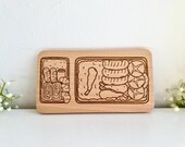 Engraved Bento Box Cutting Board: Japanese-Inspired Breakfast Platter thumbnail 6