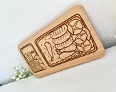 Tagliere Bento Box Incisi: Vassoio Colazione Ispirazione Giapponese thumbnail 9