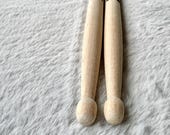 Personalized Maple Drumsticks: Custom Engraved Drummer Gift thumbnail 2