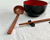 Personalized Japanese Udon / Ramen Bowl Set – Engraved Chopsticks, Spoon & Strap thumbnail 9