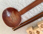Custom Ramen Utensil Set: Personalized Ladle, Chopsticks & Lantern Holder thumbnail 7