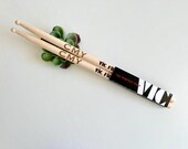 Engraved Vic Firth SD1 Drumsticks: Personalized Maple Drummer Gift thumbnail 7