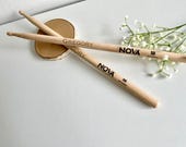 Custom Engraved Vic Firth NOVA 5B Hickory Drumsticks - Musician Gift thumbnail 2