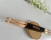 Custom Engraved Vic Firth NOVA 5B Hickory Drumsticks - Musician Gift thumbnail 5