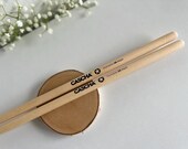 Custom Engraved Cascha 5A Drumsticks: Personalized Maple Wood Gift thumbnail 10