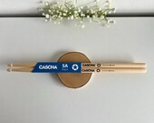 Custom Engraved Cascha 5A Drumsticks: Personalized Maple Wood Gift thumbnail 8