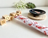 Personalized Chopsticks Set: Engraved Sticks, Koi Dish, Coaster, Origami Sleeve thumbnail 8