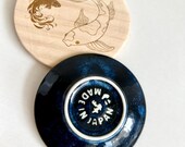 Personalized Chopsticks Set: Engraved Sticks, Koi Dish, Coaster, Origami Sleeve thumbnail 3