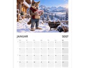 Wolfie Wall calendars 2027 (EU & Rest of World) thumbnail 4